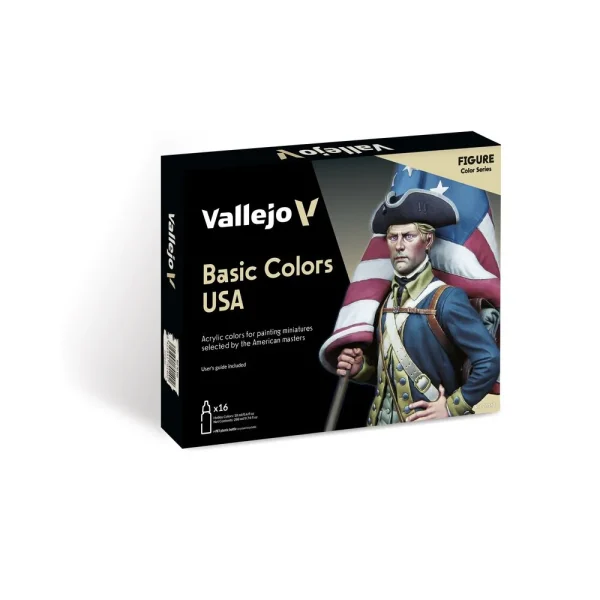 Vallejo – Basic Colors USA 18 ml – 70140 - Vallejo - Ludik Vault