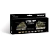 9551702010 Vallejo – Utility Paint Set WWII & WWIII 18 ml – 70201 - Vallejo - Ludik Vault