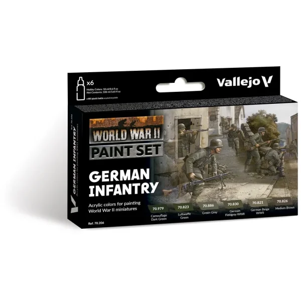 Vallejo – German Infantry 18 ml – 70206 - Vallejo - Ludik Vault