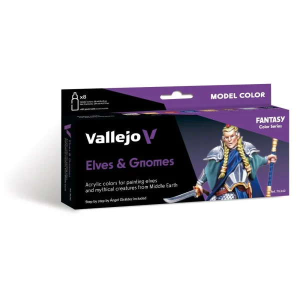Vallejo – Elves & Gnomes by Angel Giraldez 18 ml – 70242 - Vallejo - Ludik Vault