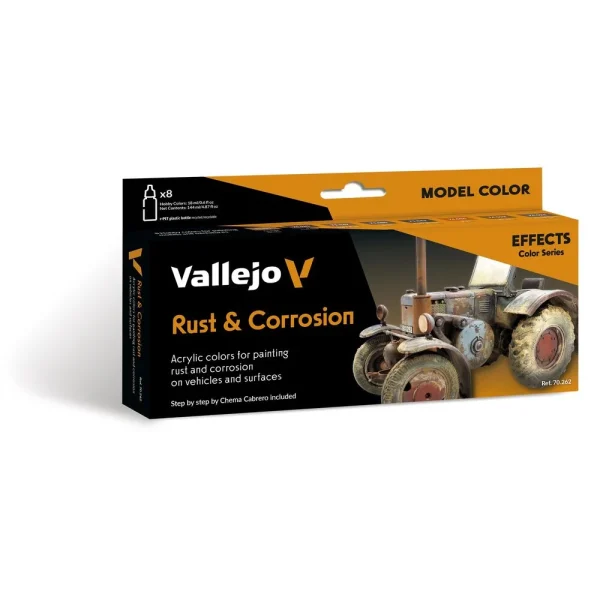 9551702621 Vallejo – Rust & Corrossion by Chema Cabrero 18 ml – 70262 - Vallejo - Ludik Vault
