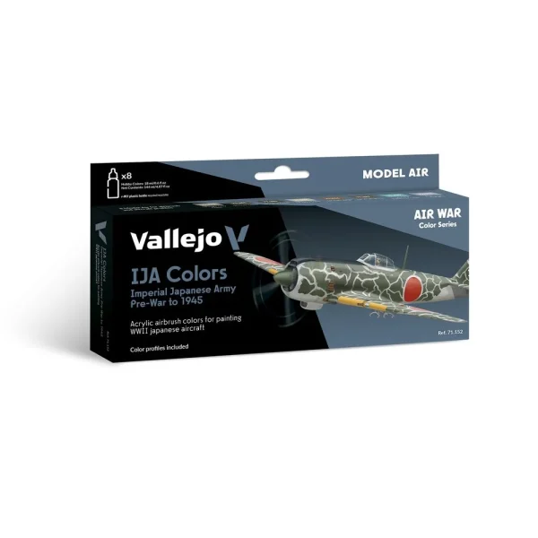 Vallejo – Imperial Japanese Army (IJA) Colors PreWar to 1945 18 ml – 71152 - Vallejo - Ludik Vault