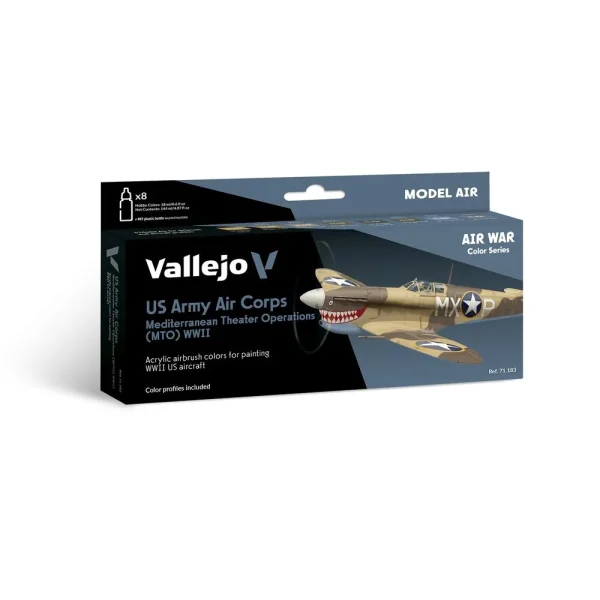 Vallejo – US Army Air Corps Mediterranean Theater Op. (MTO) WWII 18 ml – 71183 - Vallejo - Ludik Vault
