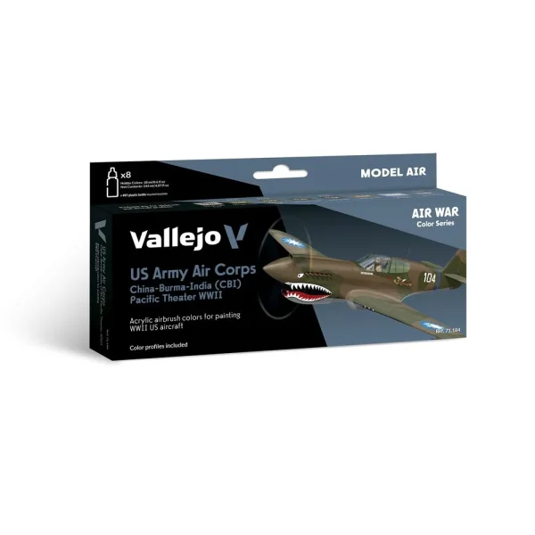 Vallejo – US Army Air Corps ChinaBurmaIndia Pacific Theather (CBI) WWII 18 ml – 71184 - Vallejo - Ludik Vault