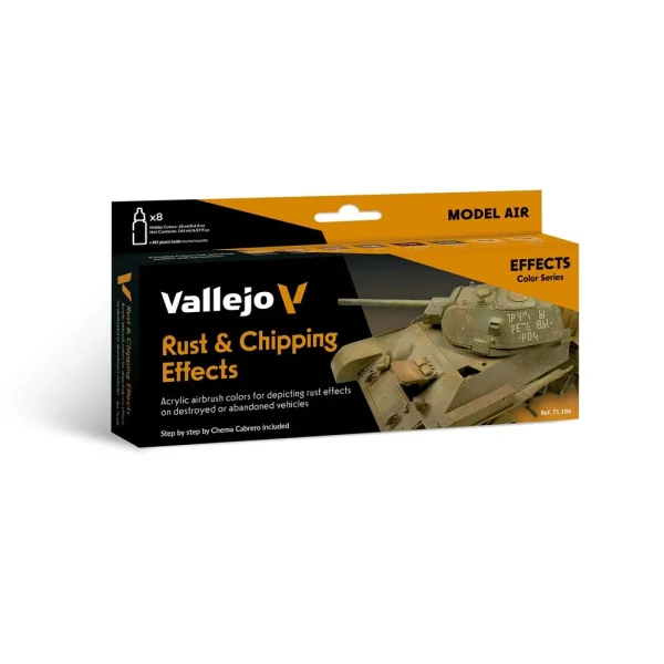 9551711869 Vallejo – Rust & Chipping Effects 18 ml – 71186 - Vallejo - Ludik Vault