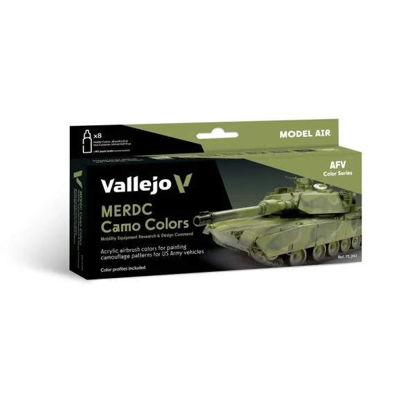 9551712026 Vallejo – MERDC Camo Colors 18 ml – 71202 - Vallejo - Ludik Vault