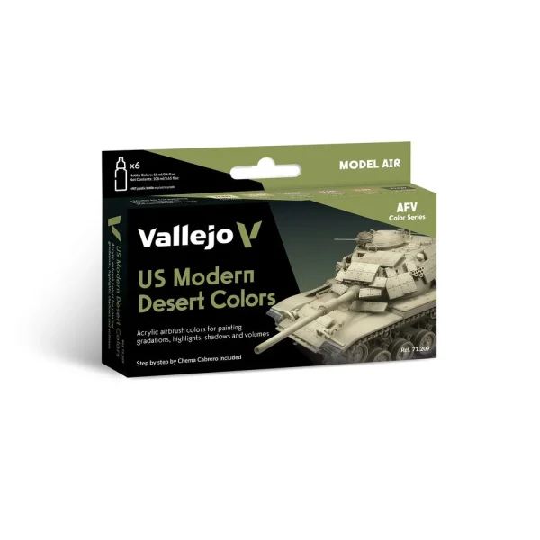 9551712095 Vallejo – US Modern Desert Colors 18 ml – 71209 - Vallejo - Ludik Vault