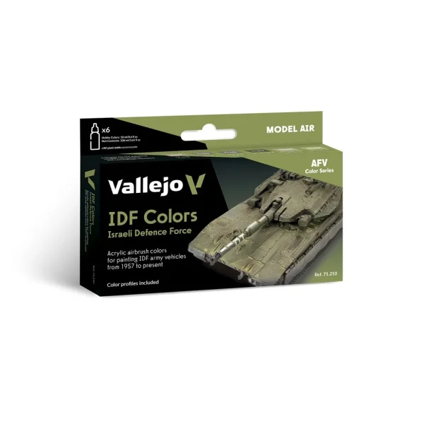9551712101 Vallejo – IDF Colors 18 ml – 71210 - Vallejo - Ludik Vault