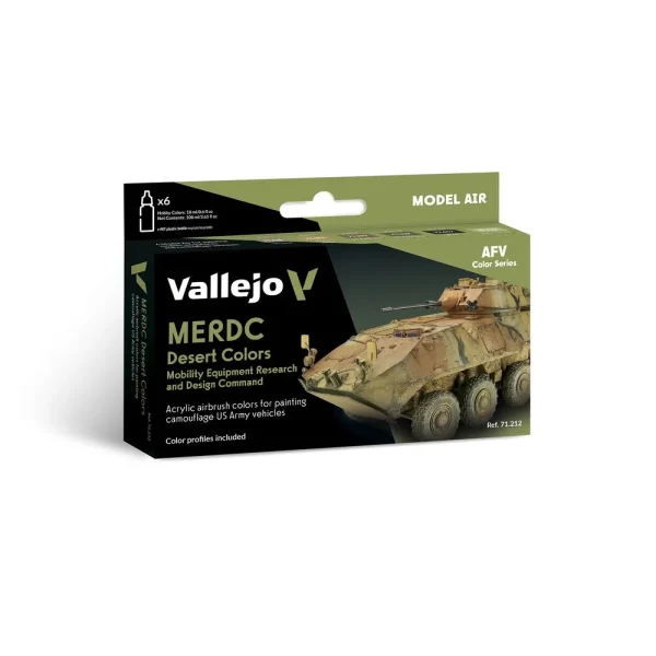 9551712125 Vallejo – MERDC Desert Colors 18 ml – 71212 - Vallejo - Ludik Vault