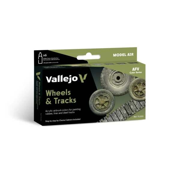 9551712132 Vallejo – Wheels & Tracks 18 ml – 71213 - Vallejo - Ludik Vault