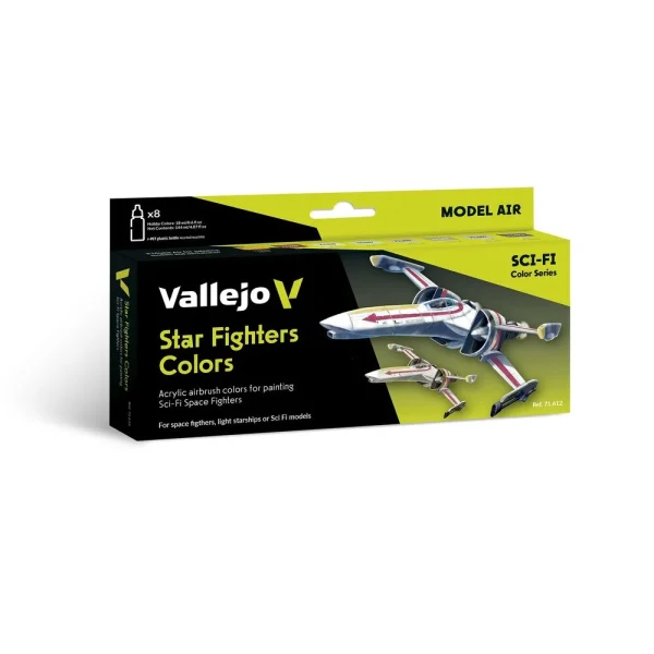 9551716123 Vallejo – Star Fighters Colors 18 ml – 71612 - Vallejo - Ludik Vault
