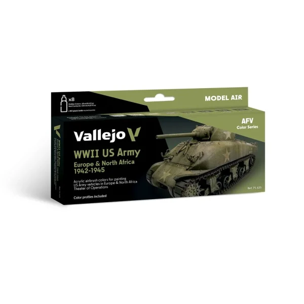 9551716253 Vallejo – US Army Europe & North Africa 19421945 18 ml – 71625 - Vallejo - Ludik Vault