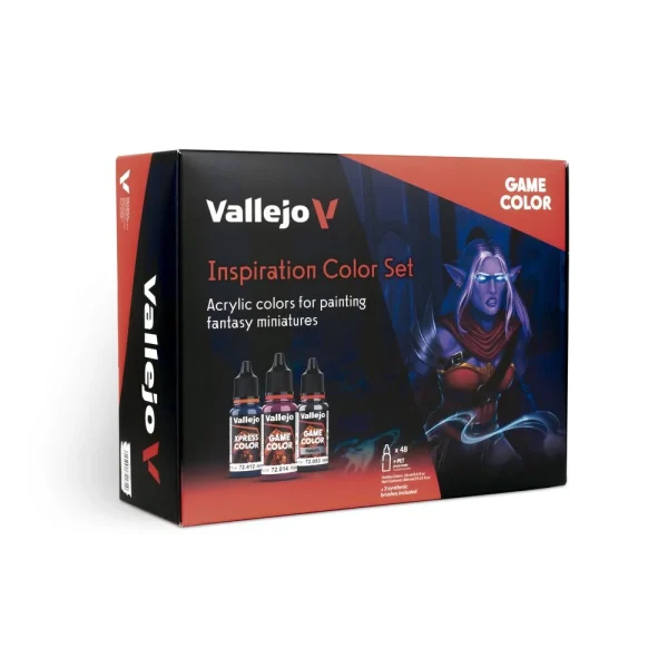 9551721820 Vallejo – Inspiration Color Set 18 ml – 72182 - Vallejo - Ludik Vault