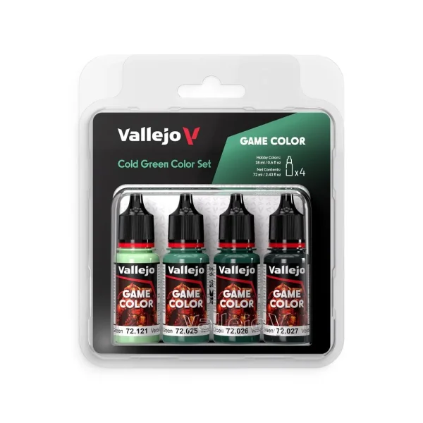 9551723831 Vallejo – Cold green Color Set 18 ml – 72383 - Vallejo - Ludik Vault