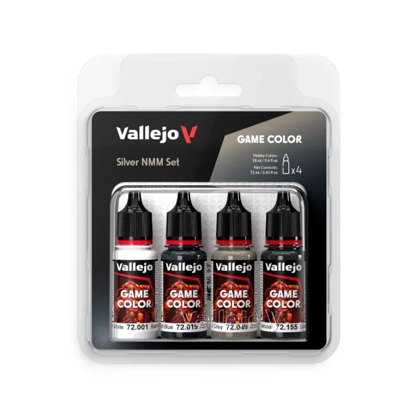 9551723947 Vallejo – Silver NMM Set 18 ml – 72394 - Vallejo - Ludik Vault