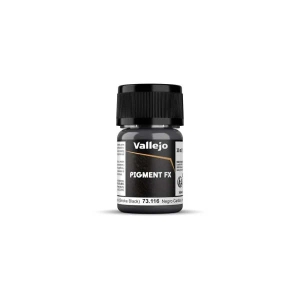 9551731164 Vallejo – Carbon Black (Smoke Black) 35 ml – 73116 - Vallejo - Ludik Vault
