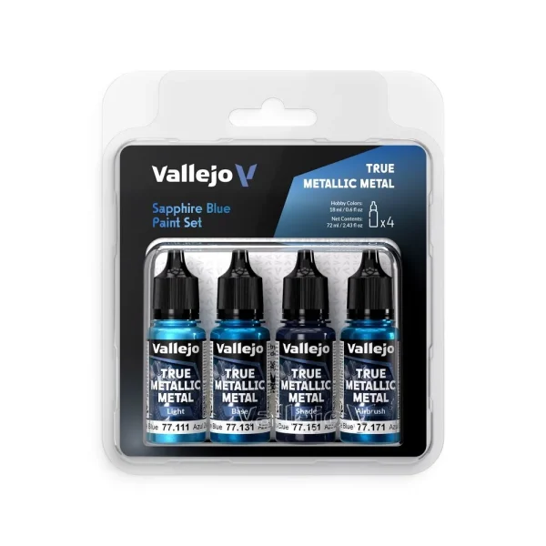 Vallejo – Sapphire Blue – – 77256 - Vallejo - Ludik Vault