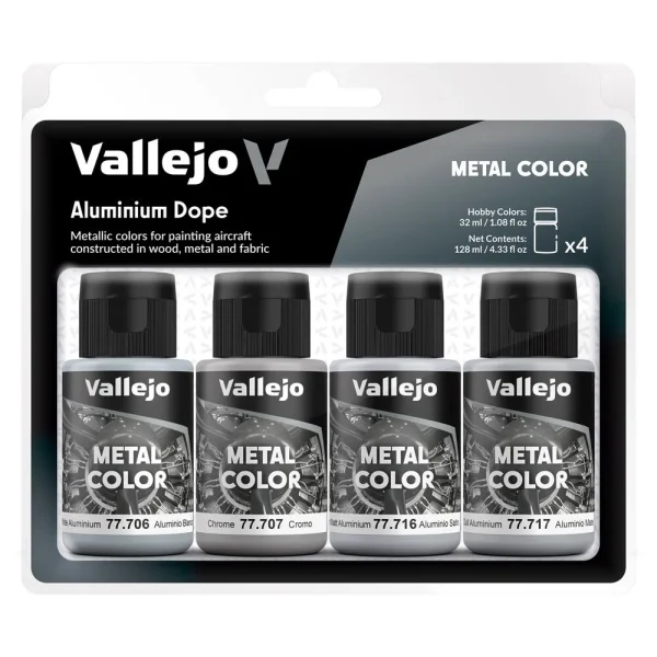 9551776035 Vallejo – Aluminium Dope WWI & Early WWII 32 ml – 77603 - Vallejo - Ludik Vault