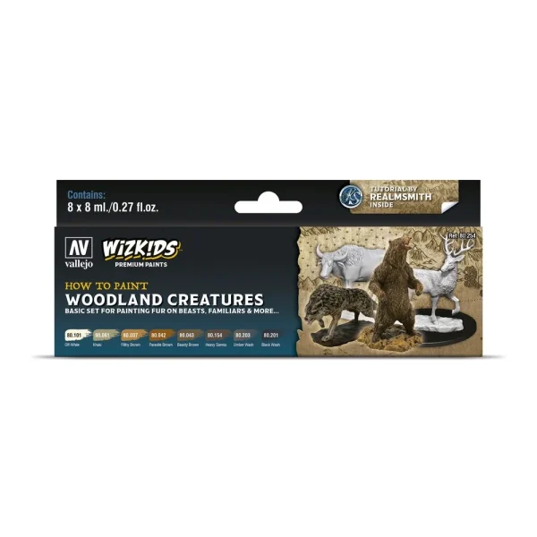 9551802543 Vallejo – Woodland creatures 8 ml – 80254 - Vallejo - Ludik Vault