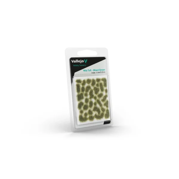 9551986144-1 Vallejo - Wild Tuft Mixed Green (6 mm) L - SC416