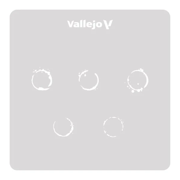Vallejo - Drum Oil Marks 125 x 125 mm - ST-AFV002