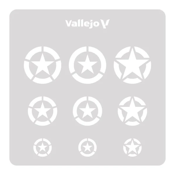 9551986458-1 Vallejo - USAF Marks 125 x 125 mm - ST-AIR004