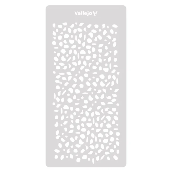 Vallejo - Luftwaffe WWII Spots Camo 125 x 250 mm - ST-CAM002
