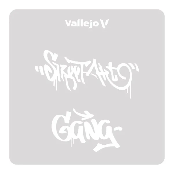 Vallejo - Street Art nº 2 125 x 125 mm - ST-LET004
