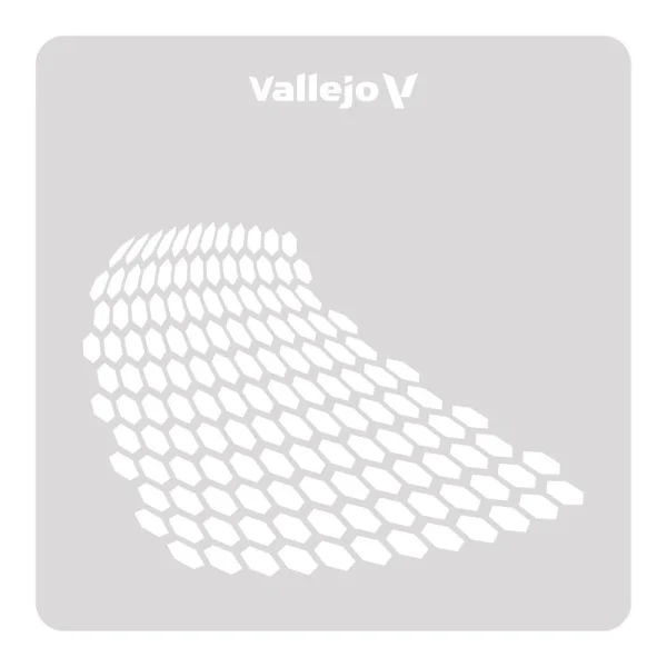 Vallejo - Distorted Honeycomb 125 x 125 mm - ST-SF003