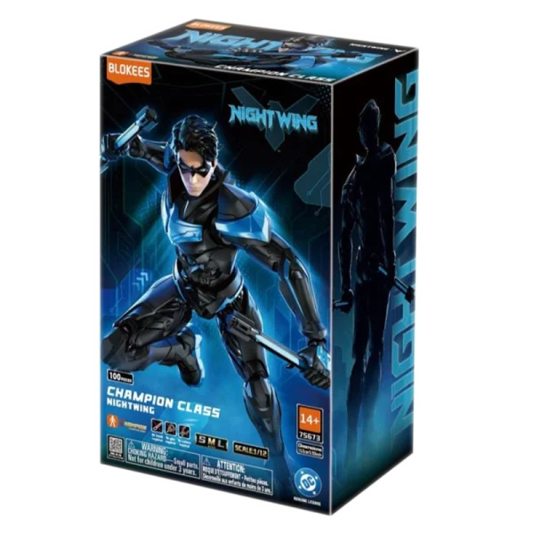 BLO-DCN-00 Blokees – DC Hero – Nightwing – Champion Class 03 - Blokees - Ludik Vault