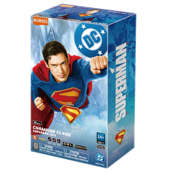 BLO-DCS-00 Blokees – DC Hero – Superman 2025 – Champion Class 01 - Blokees - Ludik Vault