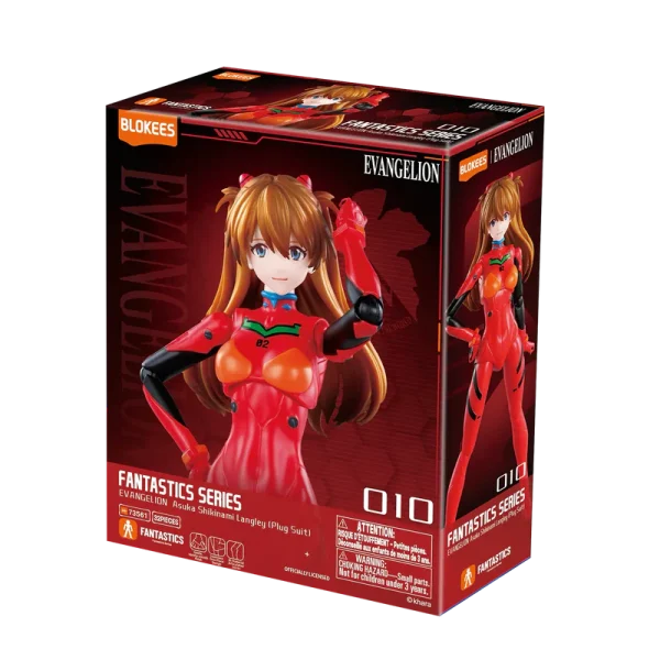 Blokees – Evangelion – Asuka Shikinami Langley Plug Suit – Fantastics Series 03 - Blokees - Ludik Vault