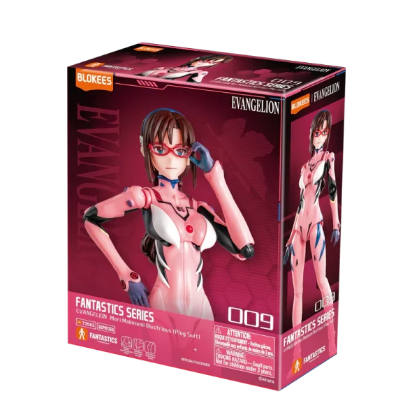 Blokees – Evangelion – Mari Makinami Illustrious Plug Suit – Fantastics Series 02 - Blokees - Ludik Vault