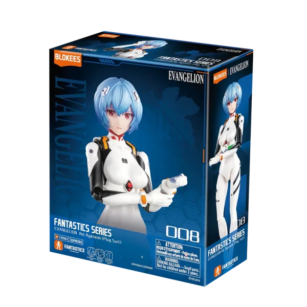 Blokees – Evangelion – Rei Ayanami Plug Suit – Fantastics Series 01 - Blokees - Ludik Vault