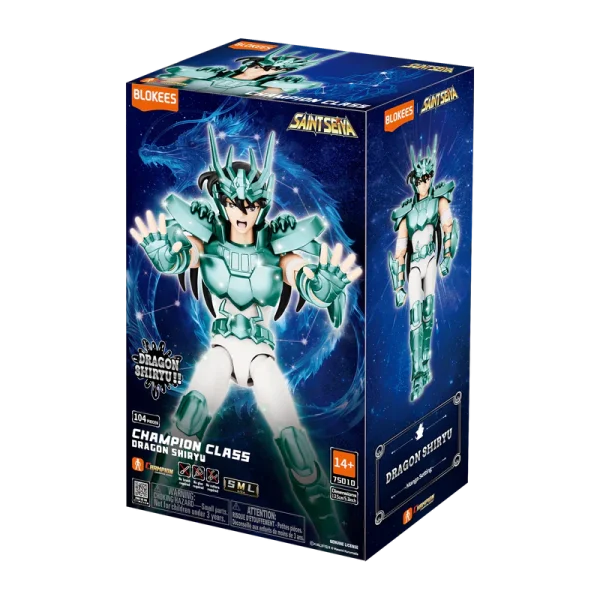 Blokees – Saint Seiya – Dragon Shiryu – Champion Class 09 - Blokees - Ludik Vault