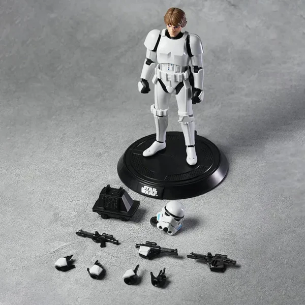 BLO-SWL-03 Blokees – Star Wars – Luke Skywalker Stormtrooper – Champion Class 04