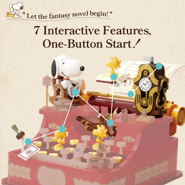 PAN-TYP-05 Pantasy - Snoopy Typewriter - 86917