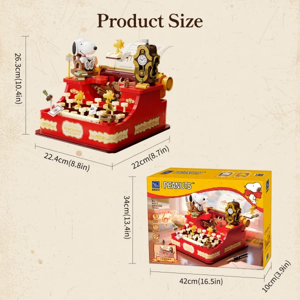 PAN-TYP-09 Pantasy - Snoopy Typewriter - 86917