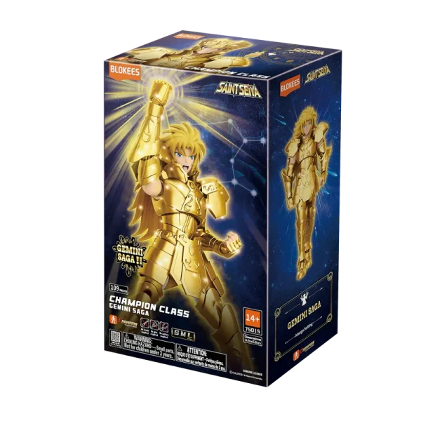 BLO-GEM-00 Blokees – Saint Seiya – Gemini Saga – Champion Class 13
