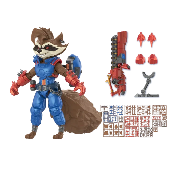BLO-RAC-03 Blokees – Marvel Rivals – Rocket Raccoon – Champion Class 08