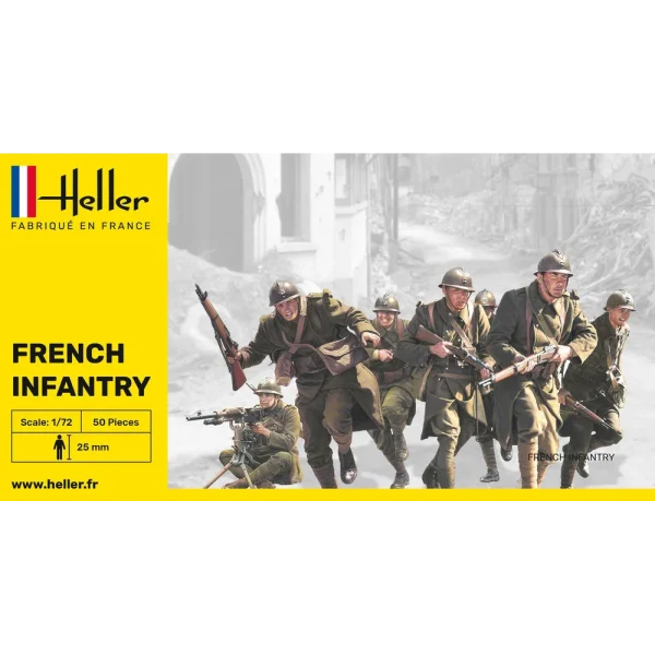 1000496020-2 Heller - French Infantry - 49602