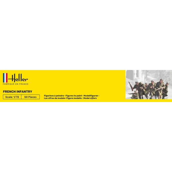 1000496020-4 Heller - French Infantry - 49602