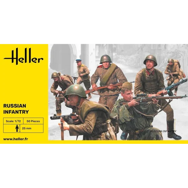1000496030-2 Heller - Russian Infantry - 49603