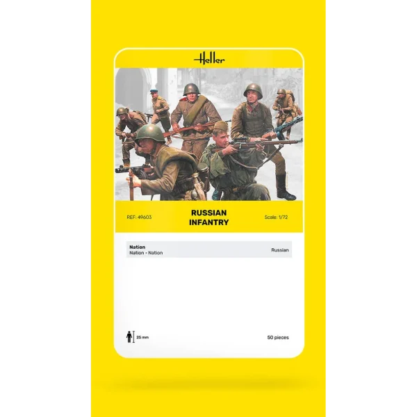 1000496030-card Heller - Russian Infantry - 49603