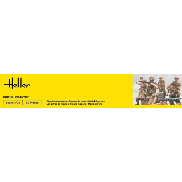 1000496040-4 Heller - Infanterie Britannique - 49604