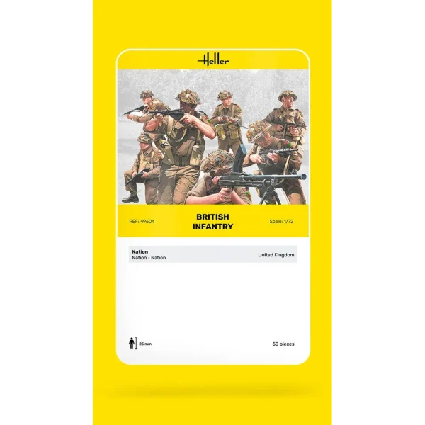 1000496040-card Heller - Infanterie Britannique - 49604