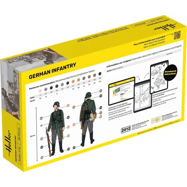 1000496050-1 Heller - German Infantry - 49605