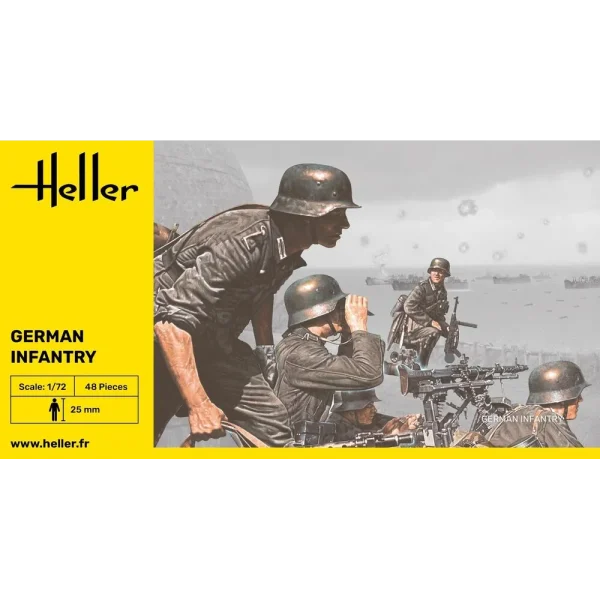 1000496050-2 Heller - German Infantry - 49605