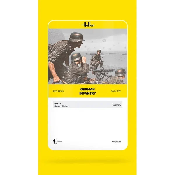 1000496050-card Heller - German Infantry - 49605