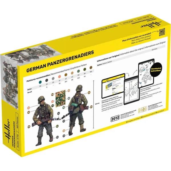 1000496060-1 Heller - German Panzergrenadiers - 49606
